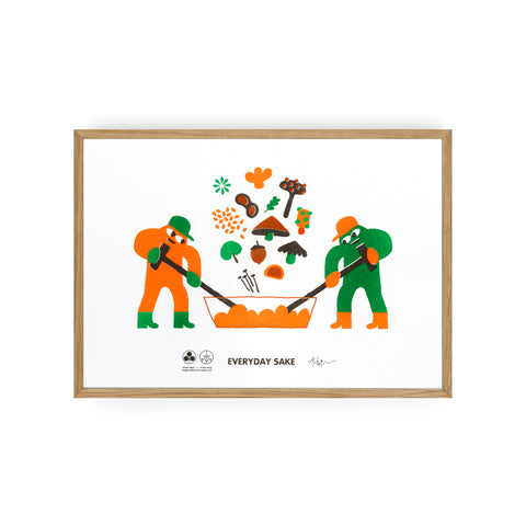 Kimoto Boyz Riso Print