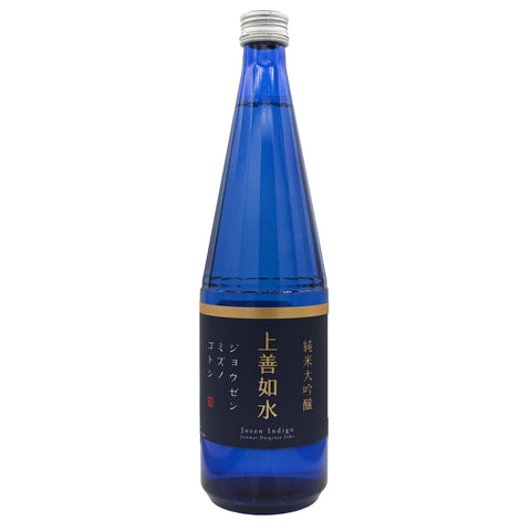 Jozen "Indigo" Junmai Daiginjo Sake  (BTL 720ml)