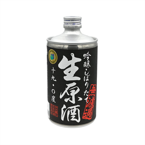 Narutotai Black Muroka Nama Genshu Ginjo Sake (BTL 720ml)
