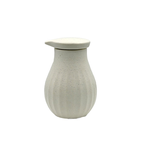White Twist Top Shoyu Dispenser