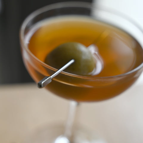 Stainless Steel Square Cocktail Pin (Pack of 6)