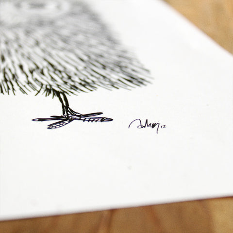 Baby Owl Print