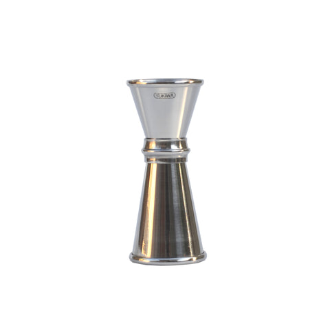 Japanese Yukiwa Stainless Steel 0.75/0.5 oz Jigger with Line